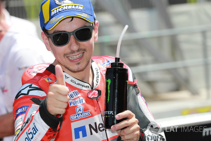 Обладатель поула Хорхе Лоренсо, Ducati Team