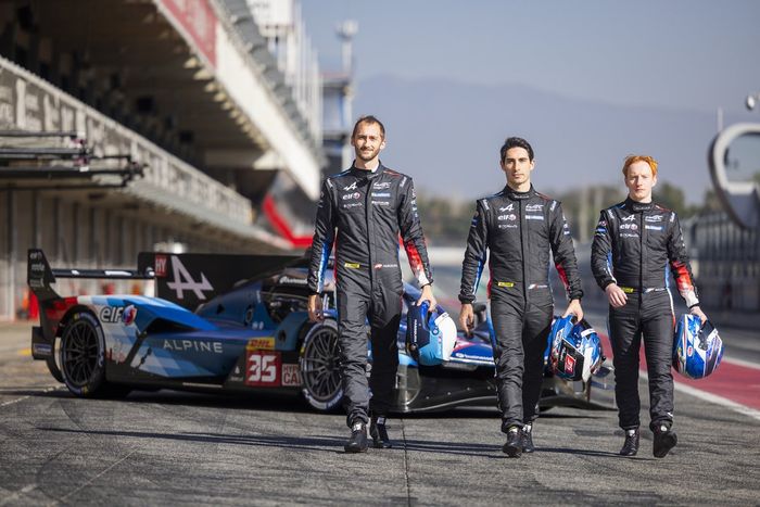 #35 Alpine A424: Paul-Loup Chatin, Charles Milesi, Ferdinand Habsburg