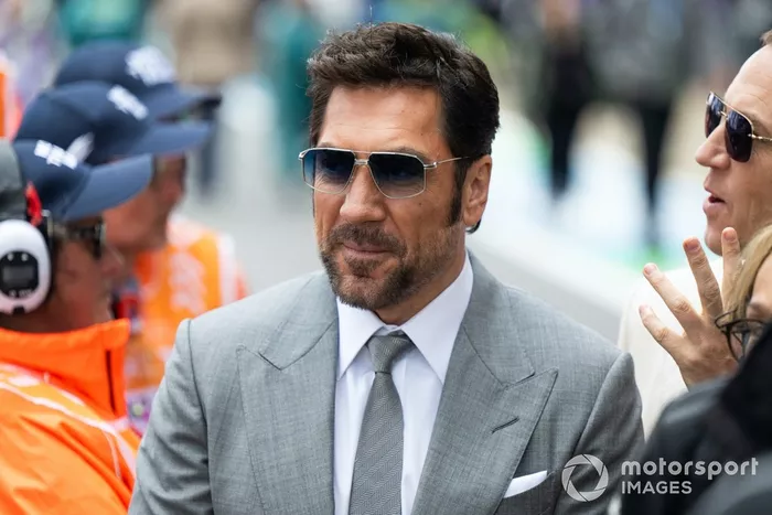 El actor Javier Bardem en la parrilla