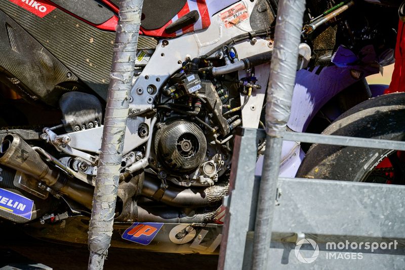 Alex Marquez, Gresini Racing crash