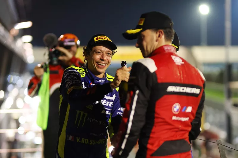 #46 Team WRT, BMW M4 GT3: Valentino Rossi, Maxime Martin