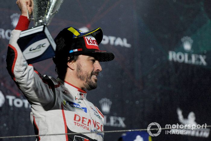 #8 Toyota Gazoo Racing Toyota TS050: Sébastien Buemi, Kazuki Nakajima, Fernando Alonso 