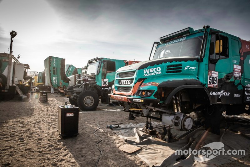 #509 Team De Rooy Iveco: Ton van Genugten, Bernard Der Kinderen, Peter Willemsen