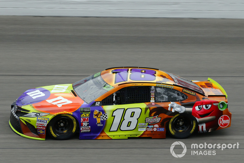 7. Kyle Busch, Joe Gibbs Racing, Toyota Camry M&M's Halloween