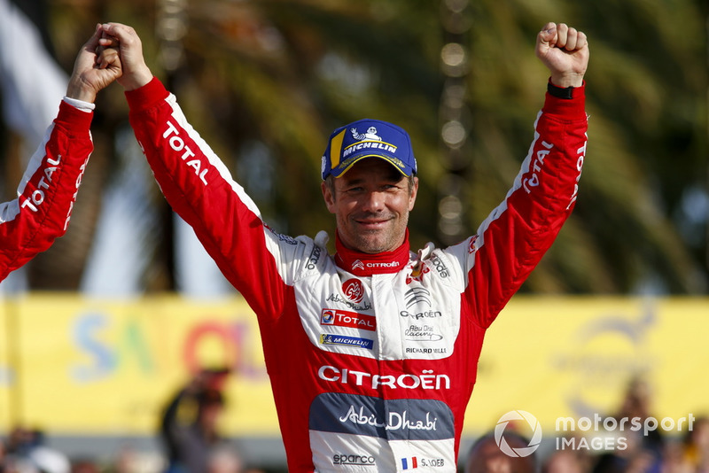 Ganador Sébastien Loeb, Citroën World Rally Team Citroën C3 WRC
