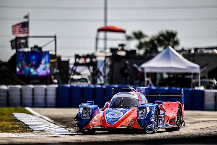 #74 Riley, ORECA LMP2 07: Gar Robinson, Felipe Fraga, Josh Burdon
