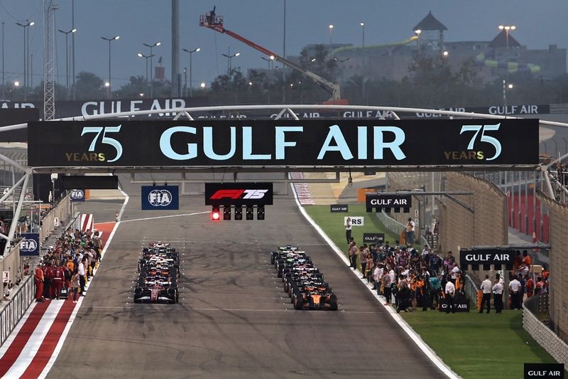 Inicio de la carrera