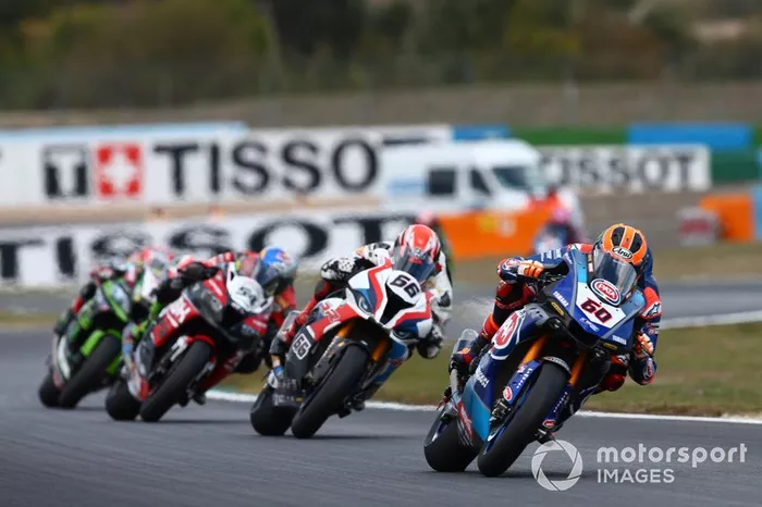 Michael van der Mark, Pata Yamaha, Tom Sykes, BMW Motorrad WorldSBK Team, Toprak Razgatlioglu, Turkish Puccetti Racing