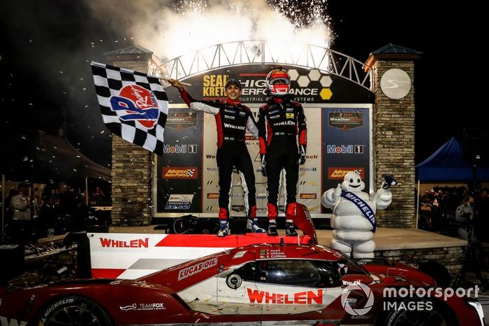 #31 Whelen Engineering Racing Cadillac DPi, DPi: Felipe Nasr, Pipo Derani, Eric Curran, podium