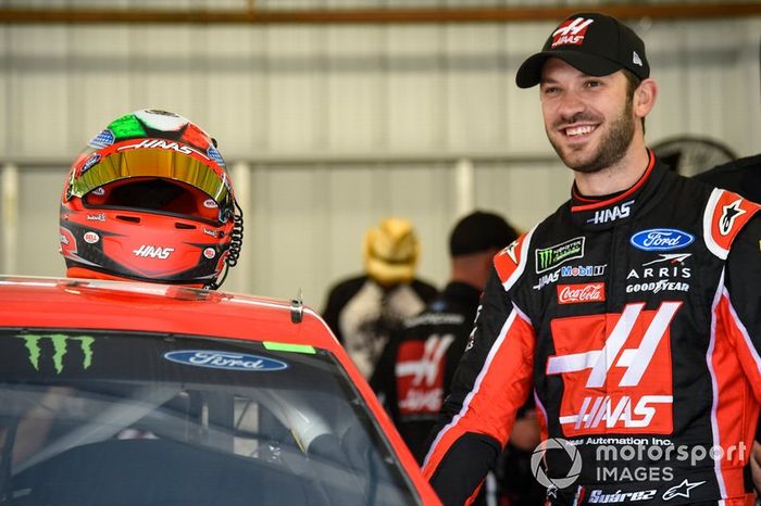 Daniel Suarez, Stewart-Haas Racing, Ford Mustang Haas Automation