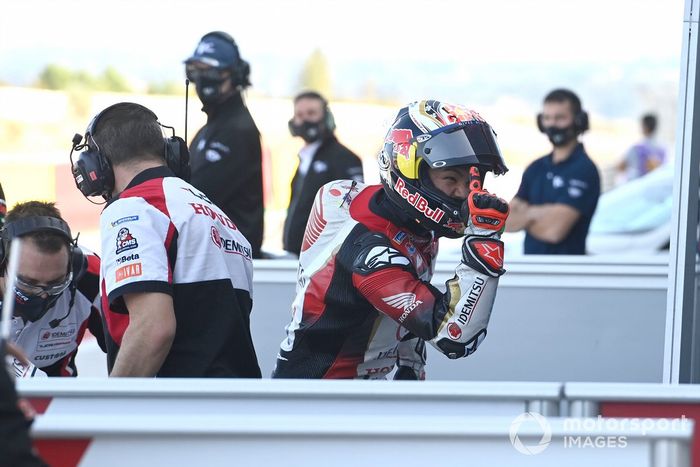 Ganador de la pole Takaaki Nakagami, Team LCR Honda
