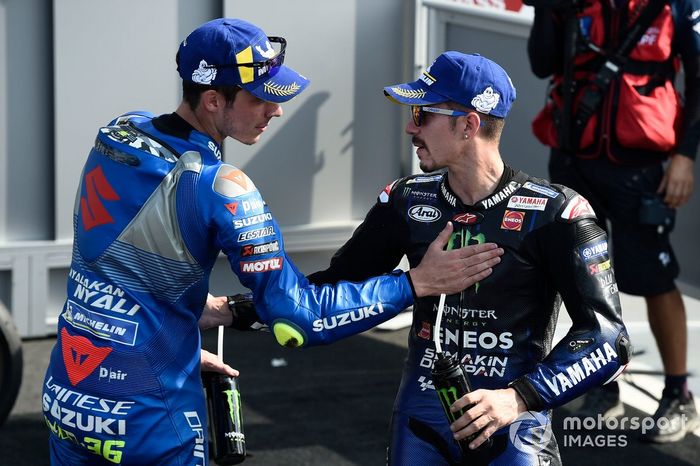 Maverick Vinales, Yamaha Factory Racing, Joan Mir, Team Suzuki MotoGP