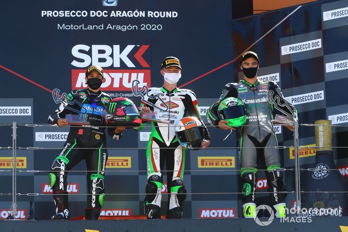Ana Carrasco, Kawasaki Provec WorldSSP300, Jeffery Buis, MTM Kawasaki Motoport, Mika Perez, Prodina Ircos Team WorldSSP300