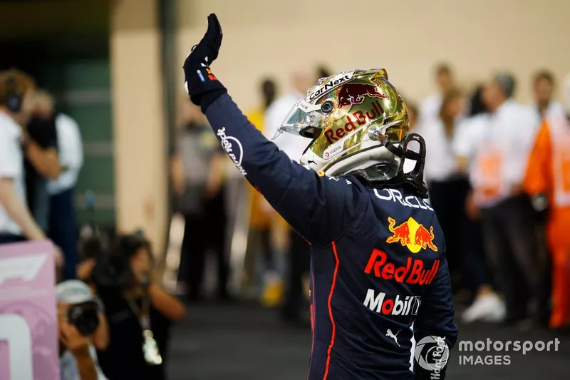 Pole man Max Verstappen, Red Bull Racing
