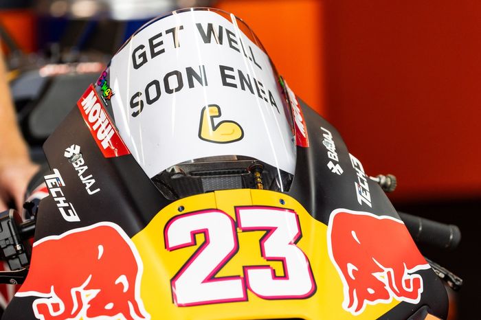 Wishes to Enea Bastianini, Red Bull KTM Tech 3