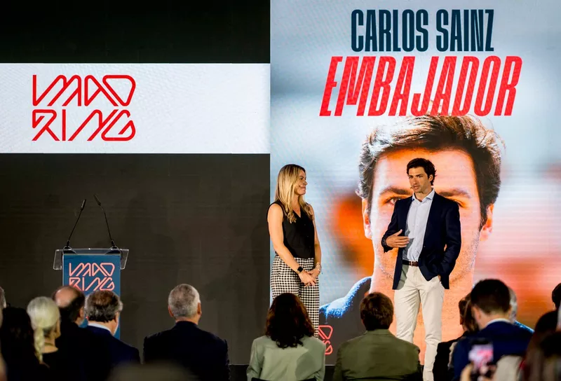 Carlos Sainz, presentación de Madring 
