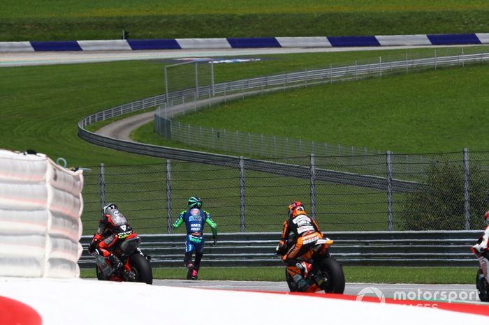 Accidente Enea Bastianini, Italtrans Racing Team