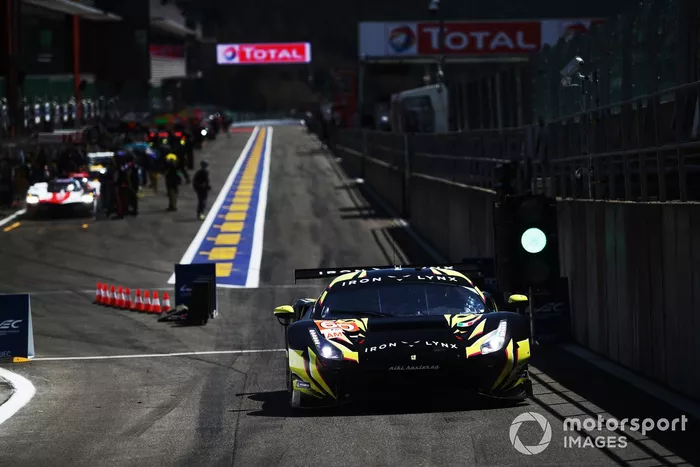 #66 Iron Lynx Ferrari 488 GTE EVO: Claudio Schiavoni, Andrea Piccini, Matteo Cressoni 