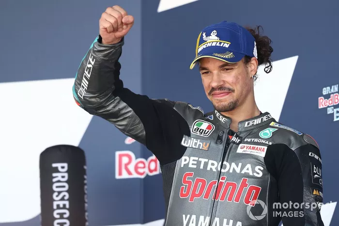 Podio: tercer lugar Franco Morbidelli, Petronas Yamaha SRT