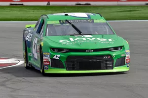 Kyle Larson, Chip Ganassi Racing, Chevrolet Camaro Clover/First Data