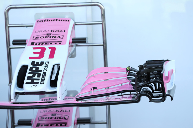 Racing Point Force India VJM11, переднє антикрило