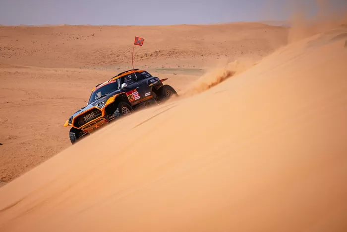 #222 X-Raid Mini JCW Mini: Guillaume De Mevius, Mathieu Baumel