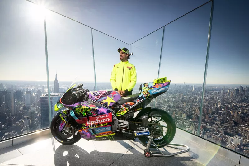 Livrée spéciale VR46 pour le Grand Prix des États-Unis 