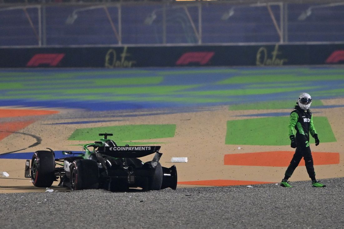 Nico Hulkenberg, wypadek Saubera