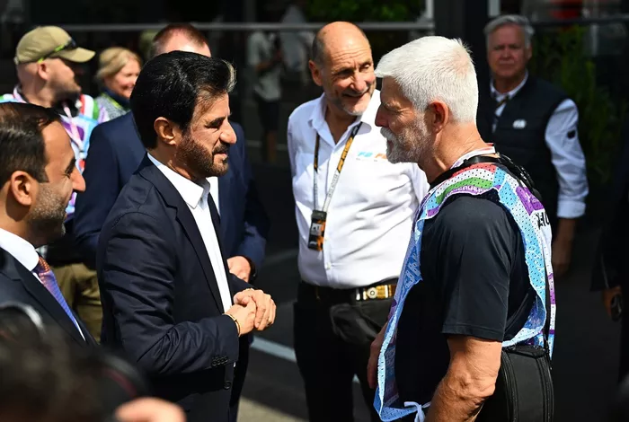 محمد بن سليم، رئيس الاتحاد الدولي للسيارات (FIA)، بيتر بافيل، رئيس الجمهورية التشيكية