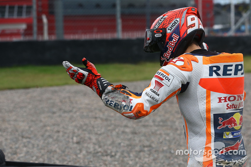 Аварія Марка Маркеса, Repsol Honda Team