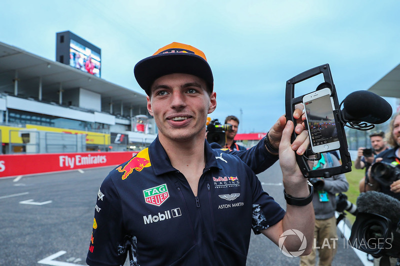 Max Verstappen, Red Bull Racing and camera