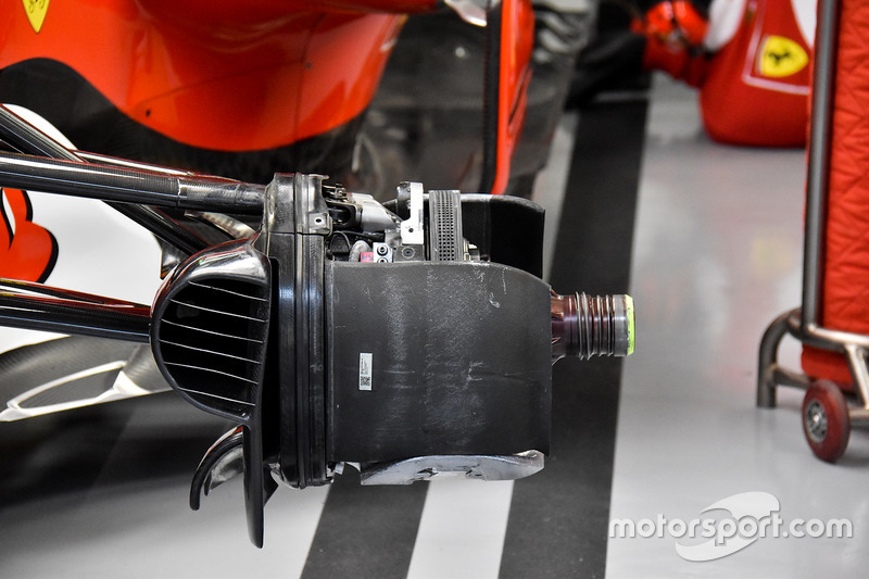 Передние тормоза Ferrari SF70H