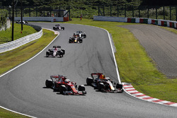 Макс Ферстаппен, Red Bull Racing RB13, Себастьян Феттель, Ferrari SF70H