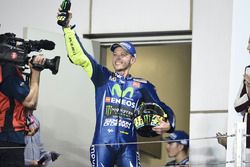 Podio: Valentino Rossi, Yamaha Factory Racing