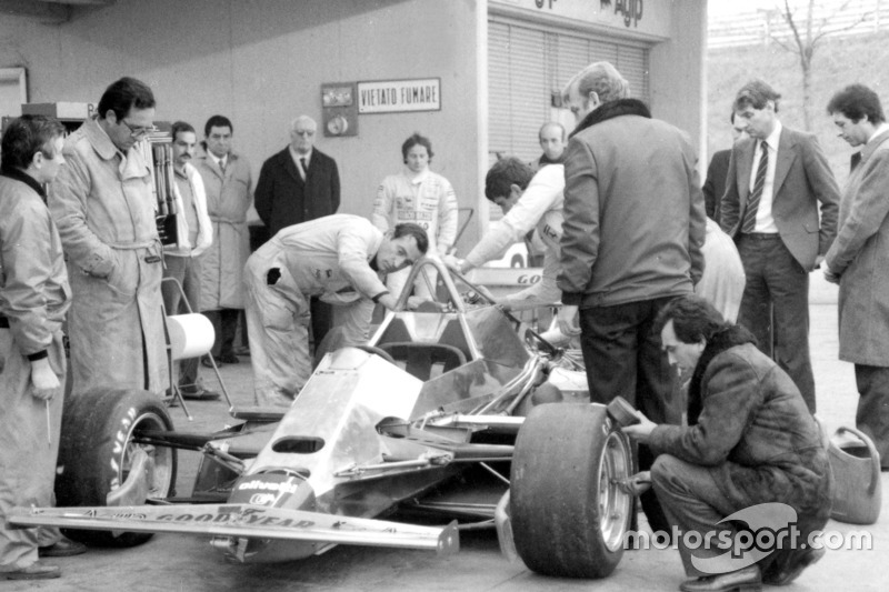 Der erste Test mit dem Ferrari 126C2