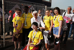 Bernie Ecclestone, with Starlight children