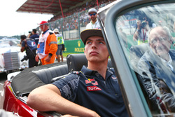 Max Verstappen, Red Bull Racing en el desfile de pilotos