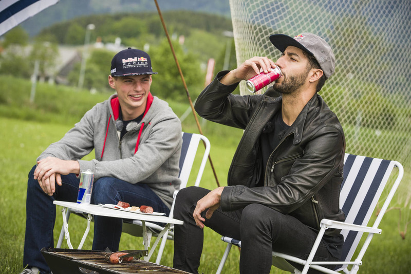 Max Verstappen y Daniel Ricciardo, Red Bull Racing