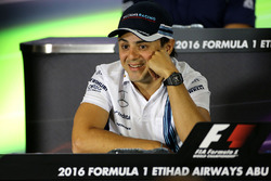 Felipe Massa, Williams during the press conference