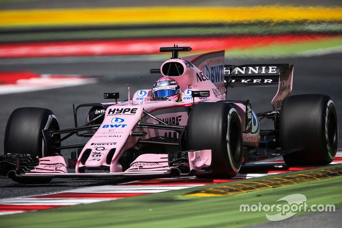 19º Sergio Pérez - 15 corridas - De Alemanha 2016 até Espanha 2017 - Force India