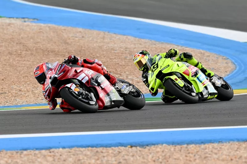 Marc Marquez, Ducati Team, Fabio Di Giannantonio, VR46 Racing Team