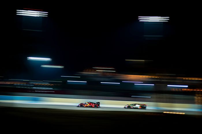 #51 Ferrari AF Corse Ferrari 499P: Alessandro Pier Guidi, James Calado, Antonio Giovinazzi & #38 Cadillac Hertz Team Jota Cadillac V-Series.R: Earl Bamber, Sebastien Bourdais, Jenson Button