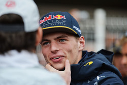 Max Verstappen, Red Bull Racing op de rijdersparade