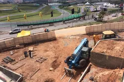 Bauarbeiten in Interlagos