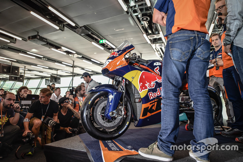 La moto KTM MotoGP