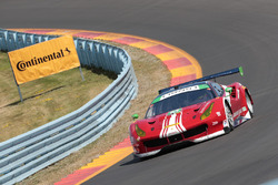 #63 Scuderia Corsa Ferrari 488 GT3: Крістіна Нільсен, Алессандро Бальзан, Джефф Сігал