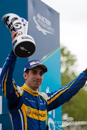 Podio: tercer lugar  Sébastien Buemi, Renault e.Dams