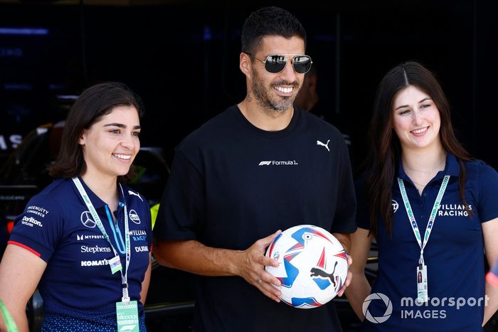 Lia Block, ART Grand Prix, Jamie Chadwick, Asesor de la Academia de F1, Williams Racing, Luis Suárez, futbolista profesional del Inter de Miami.