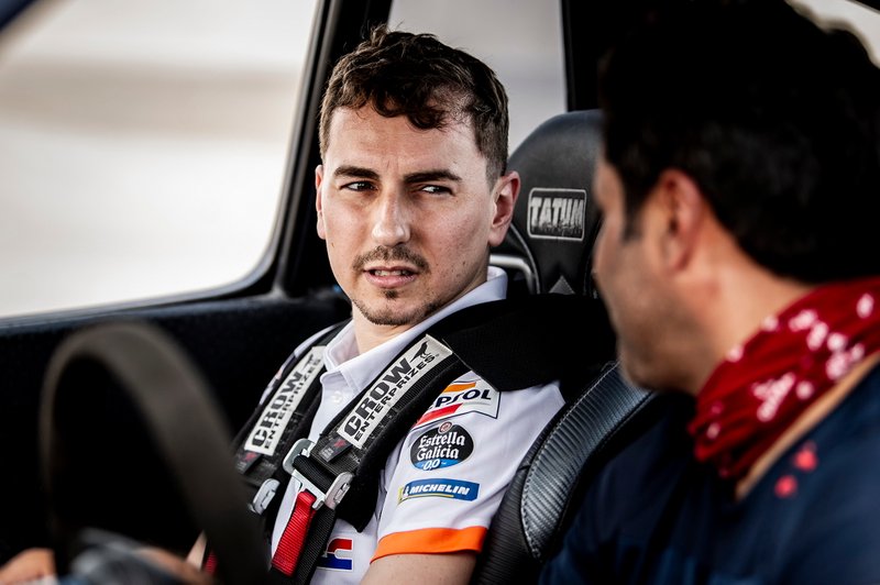 Nasser Al Attiyah en Jorge Lorenzo