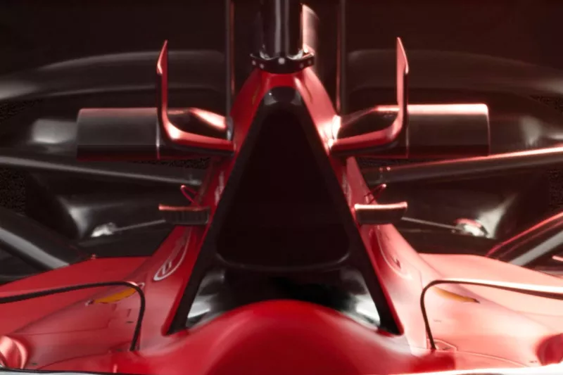 Ferrari SF-23. dettaglio tecnico